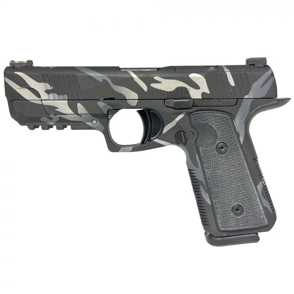 Daniel Defense H9 - 4.3" Barrel (9mm) Optics Ready - Deep State Camo - Used-img-0