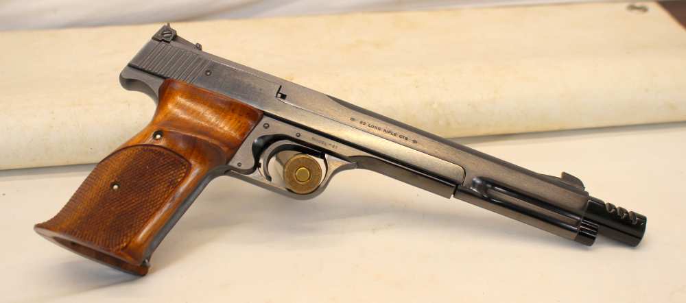 Smith & Wesson MODEL 41 semi-auto pistol .22LR 7" TARGET GUN S&W-img-1