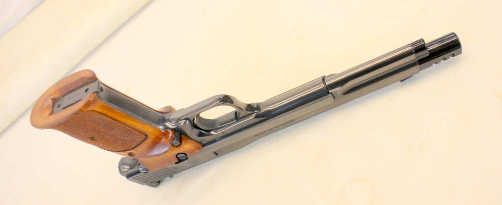 Smith & Wesson MODEL 41 semi-auto pistol .22LR 7" TARGET GUN S&W-img-9
