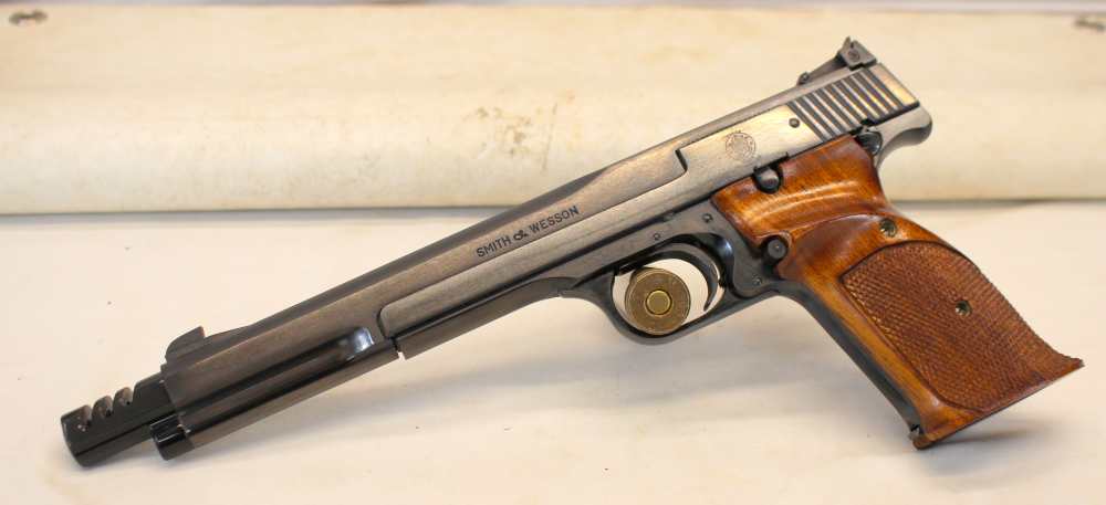 Smith & Wesson MODEL 41 semi-auto pistol .22LR 7" TARGET GUN S&W-img-6