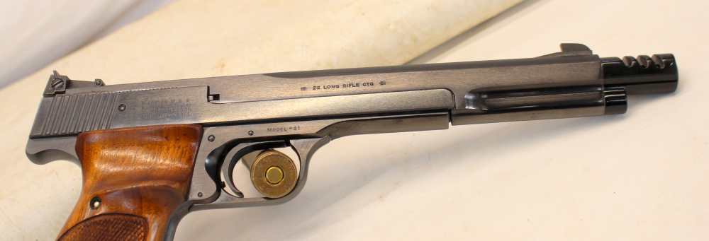 Smith & Wesson MODEL 41 semi-auto pistol .22LR 7" TARGET GUN S&W-img-3