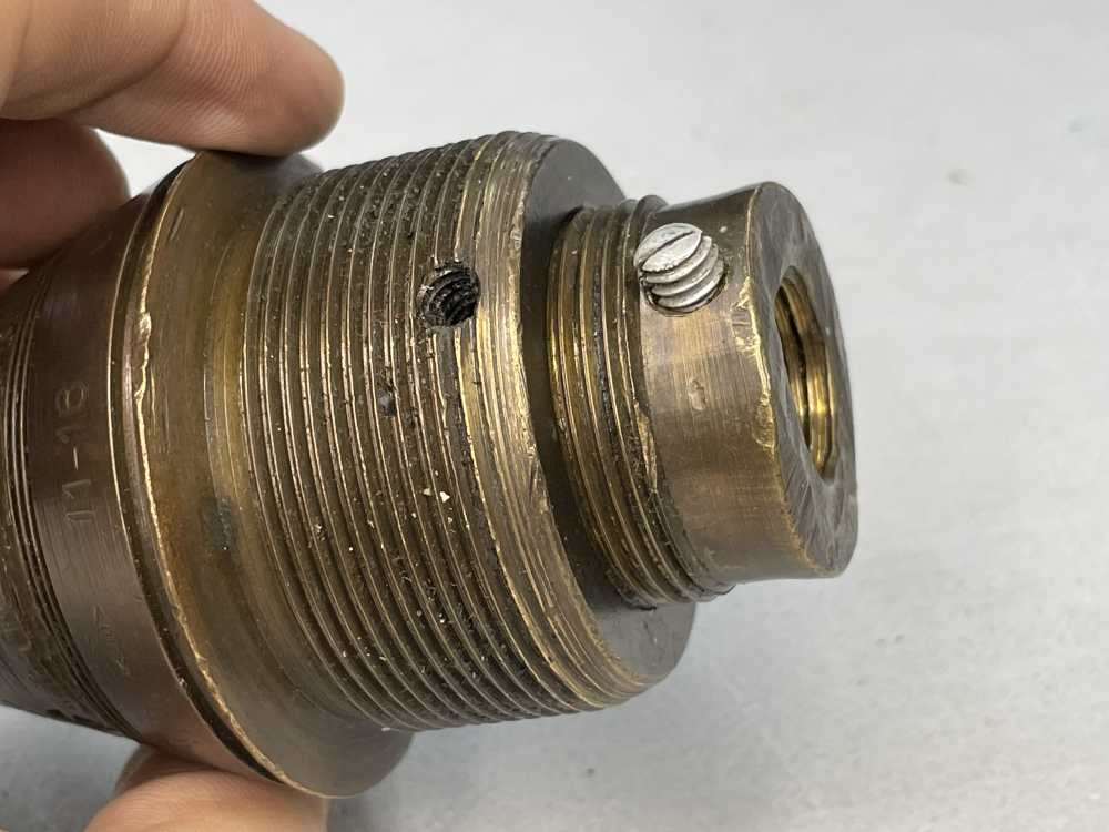 WW1 era No. 101 II Artillery fuze 1916 inert British military-img-6