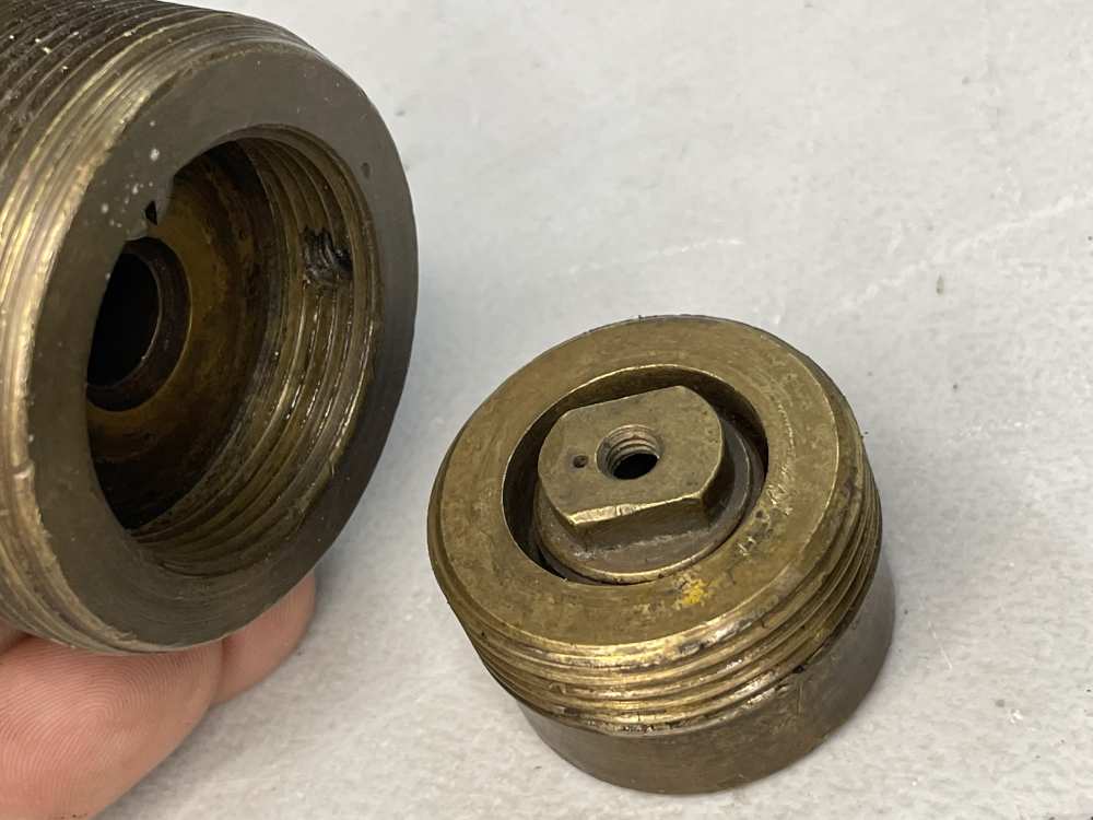 WW1 era No. 101 II Artillery fuze 1916 inert British military-img-9