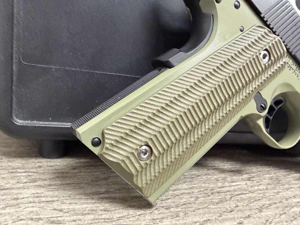 STI LAWMAN 5.0 1911 9MM 5" GREEN FRAME ORIGINAL BOX SINGLE STACK -img-16