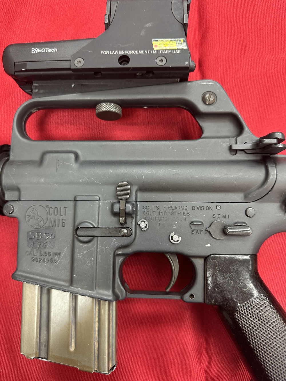 Colt M16 Commando 9 Million - 5.56 NATO Eotech Moderator Laser-img-10