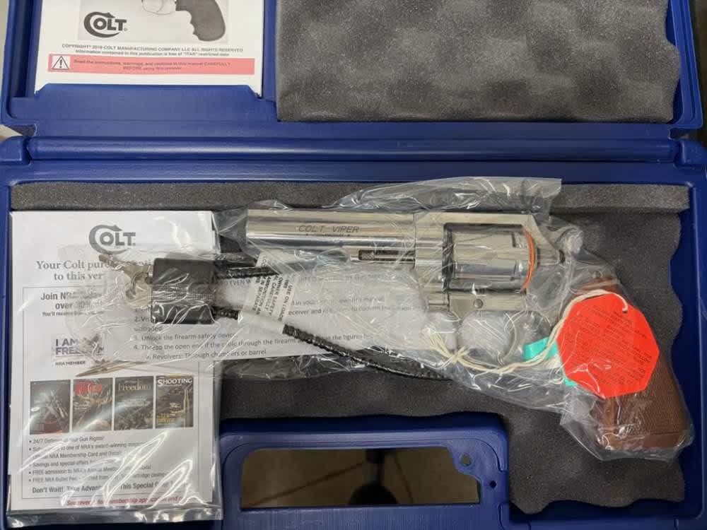 Colt Viper 357 magnum 4.25-inch barrel New in Box-img-0
