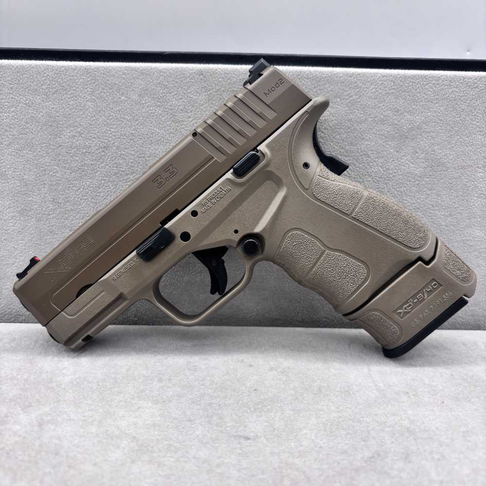 Springfield XDS-9 Mod 2 (9mm) W/waterproof case holster and mag-img-3