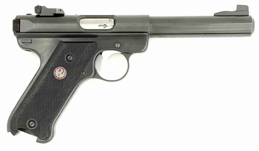 Ruger MKIII Target (10101) 22 LR Cal 5.5" Heavy Bull Barrel 4 Mags-img-0