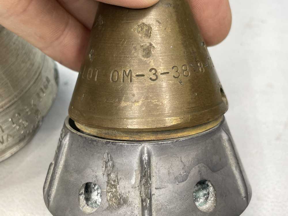3 x Military artillery fuze inert MK71 MK22 M84A1-img-3