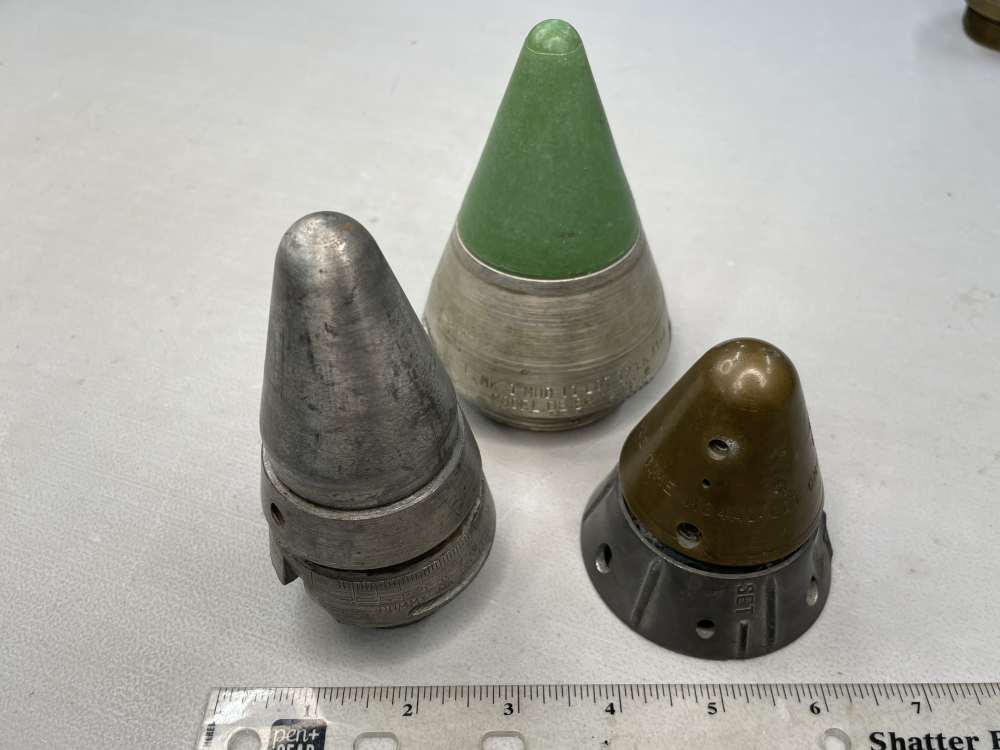 3 x Military artillery fuze inert MK71 MK22 M84A1-img-0