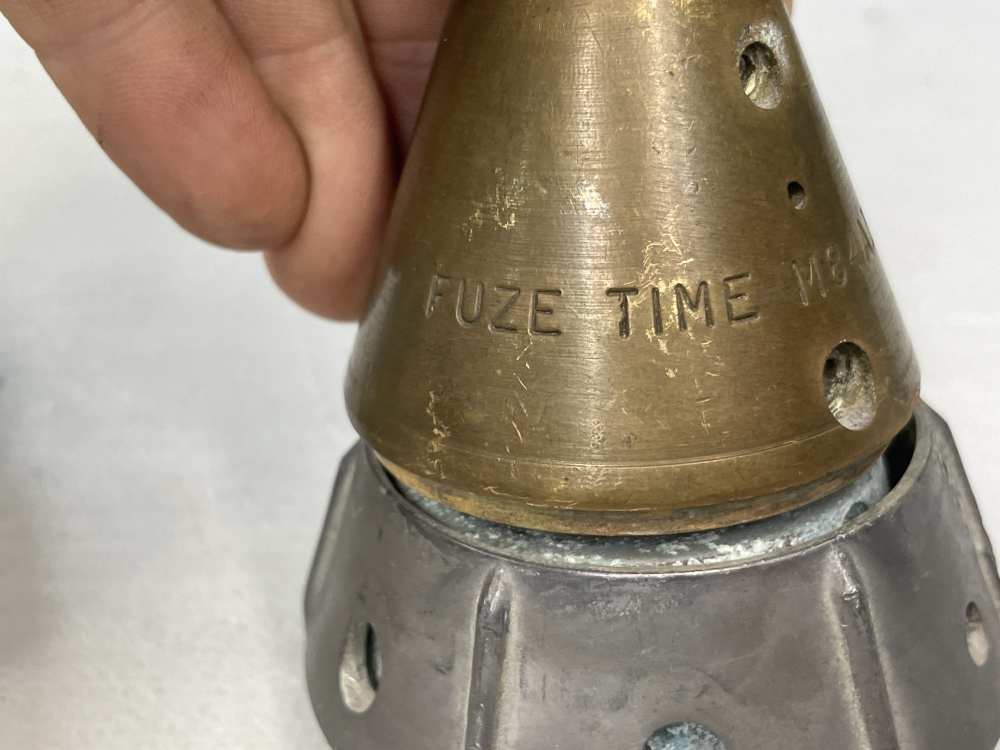 3 x Military artillery fuze inert MK71 MK22 M84A1-img-1