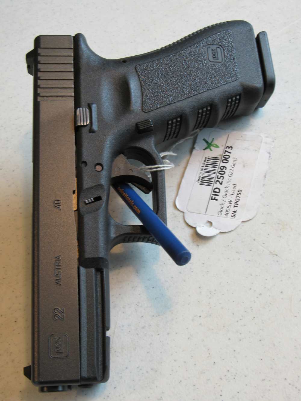 Glock 22 Gen 3 w/ Tenifer Finish 40 S&W No Resv-img-0