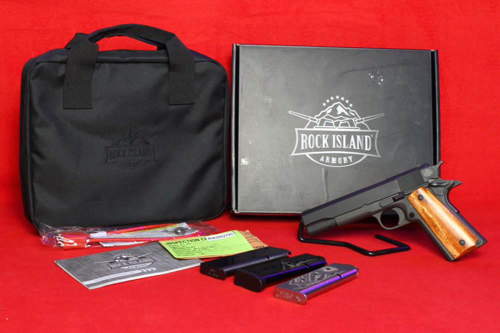 Rock Island Armory M1911 A1-FS GI - .45 ACP 5" 8+1 - 1911 - M1911A1 - RIA -img-0