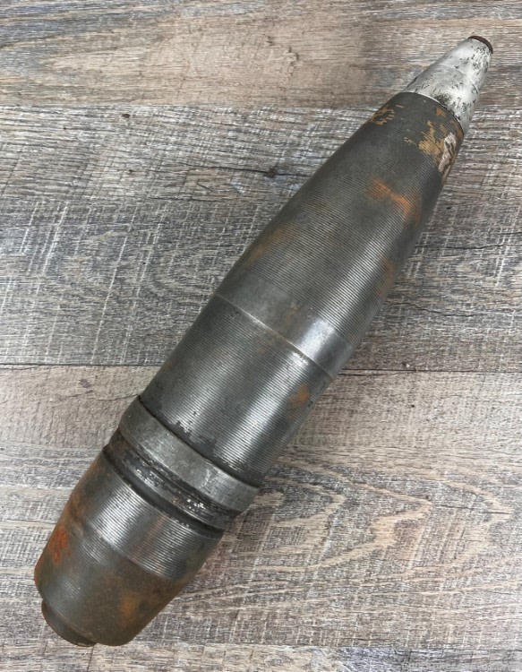 German ww2 7,62cm HE projectile from PAK36(r) AT gun Marder II & III inert-img-0