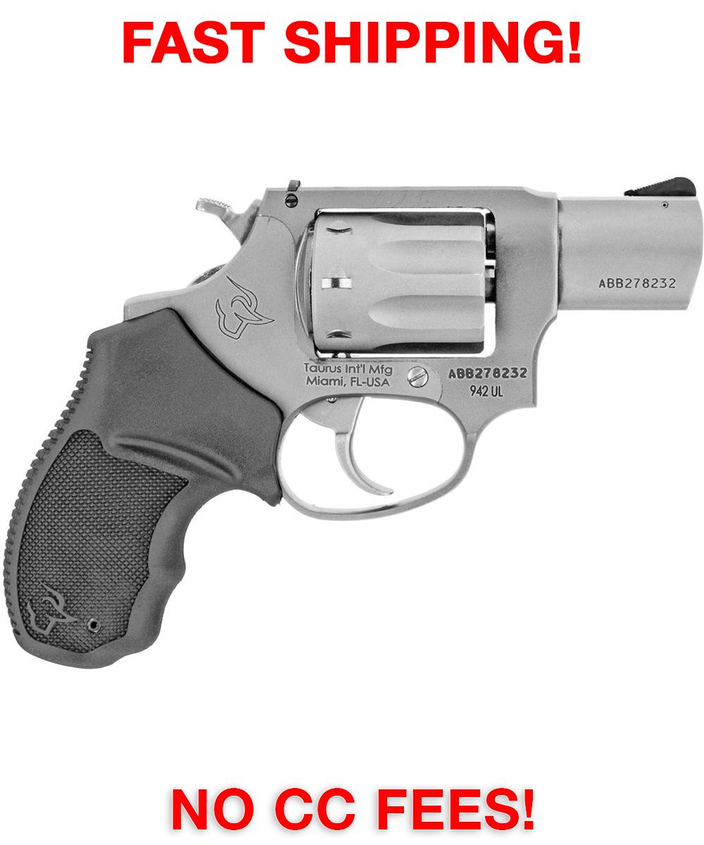 Taurus 942 Ultra-Lite 22LR 2" 8rd Matte Stainless Revolver 2-942029UL-img-0