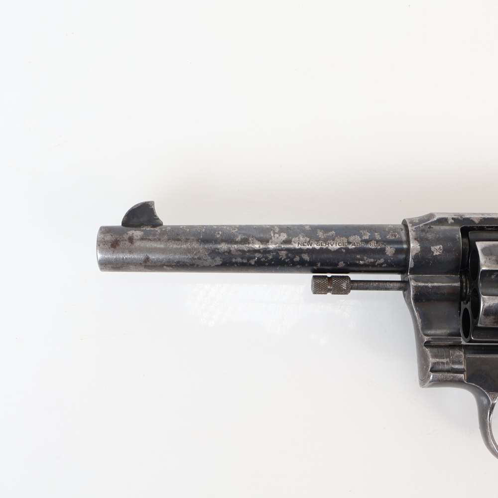 Colt New Service Revolver, 455 Eley, 5.5” Barrel, C&R Ok, Gunsmith Special!-img-7
