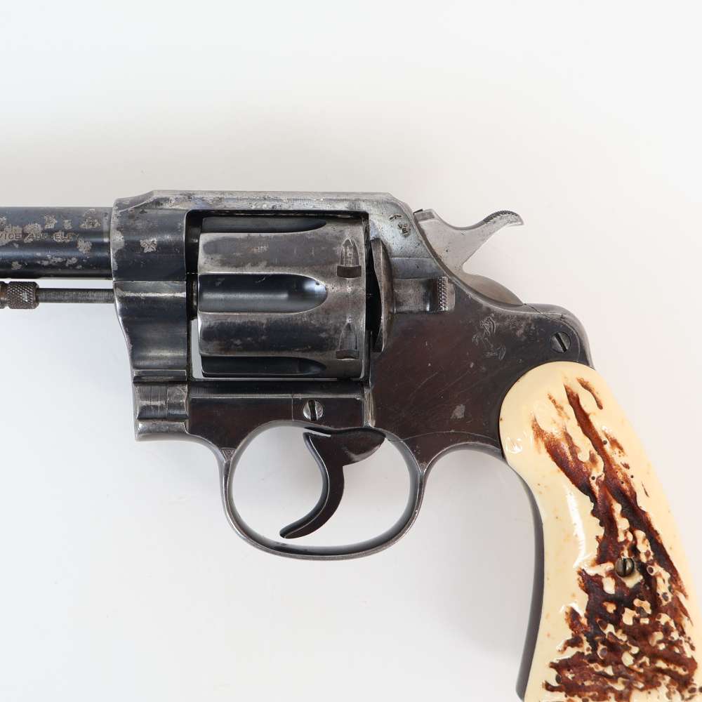 Colt New Service Revolver, 455 Eley, 5.5” Barrel, C&R Ok, Gunsmith Special!-img-6