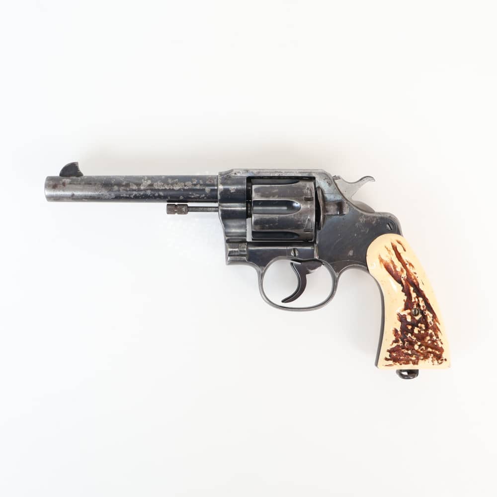 Colt New Service Revolver, 455 Eley, 5.5” Barrel, C&R Ok, Gunsmith Special!-img-4