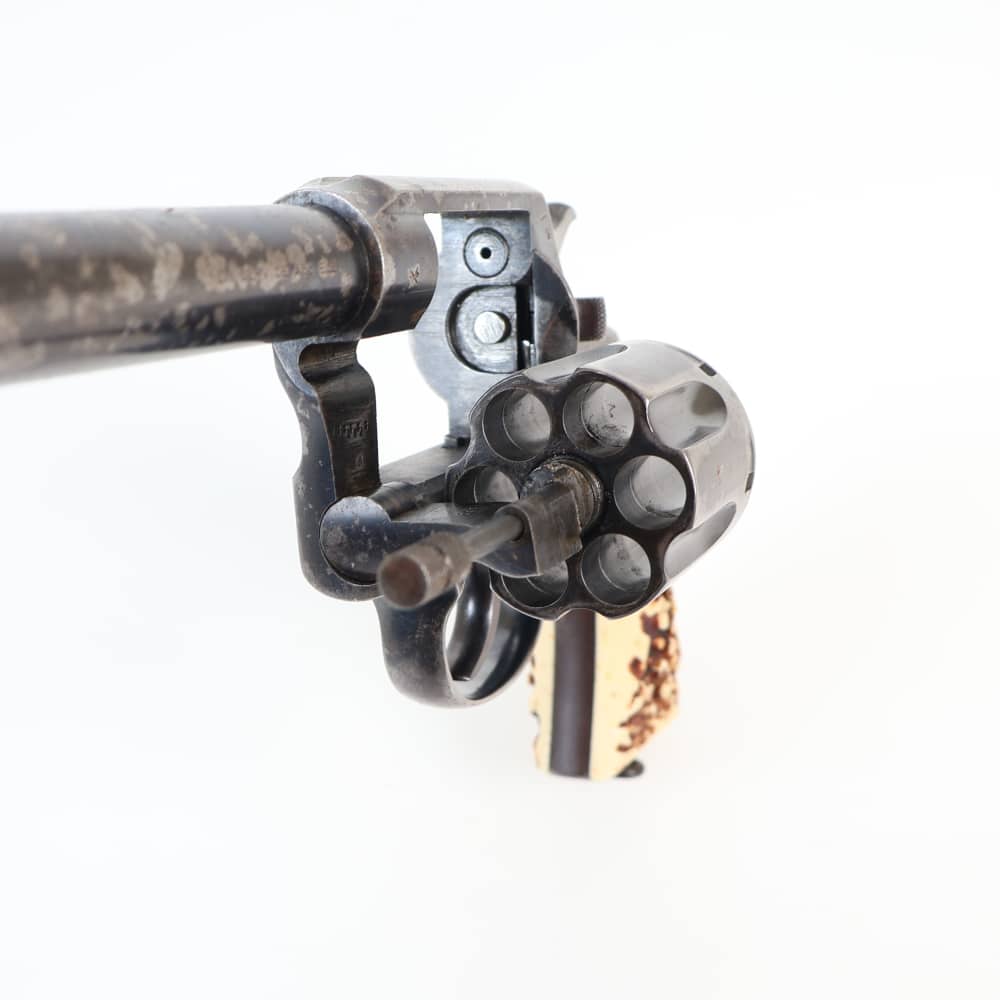 Colt New Service Revolver, 455 Eley, 5.5” Barrel, C&R Ok, Gunsmith Special!-img-14