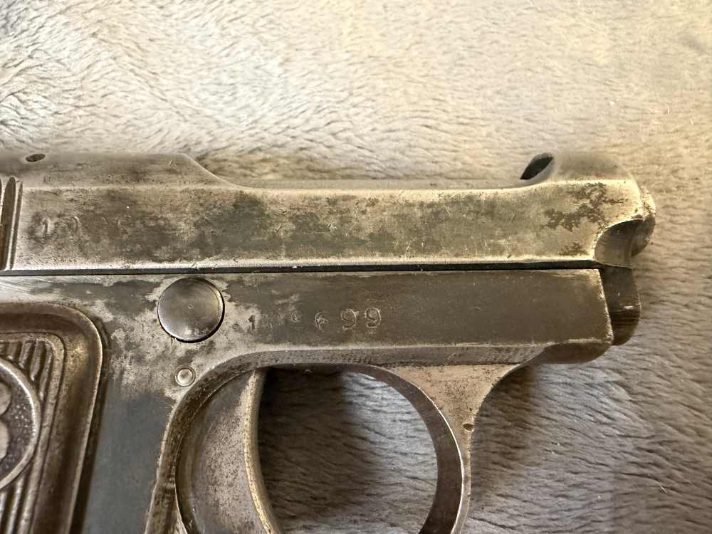 Beretta 1919 Pistol 6.35 /.25 acp  leather holster penny bid-img-1