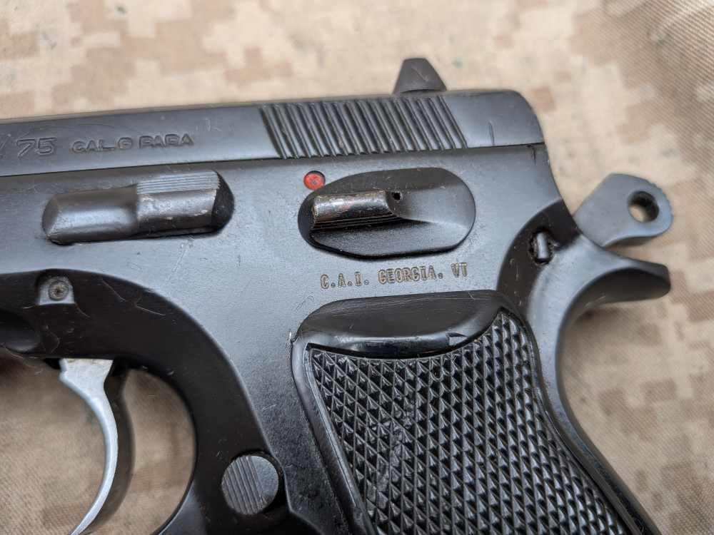 CZ75 9mm Czech USED CZ-75 Steel Frame-img-4