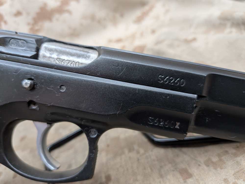 CZ75 9mm Czech USED CZ-75 Steel Frame-img-5