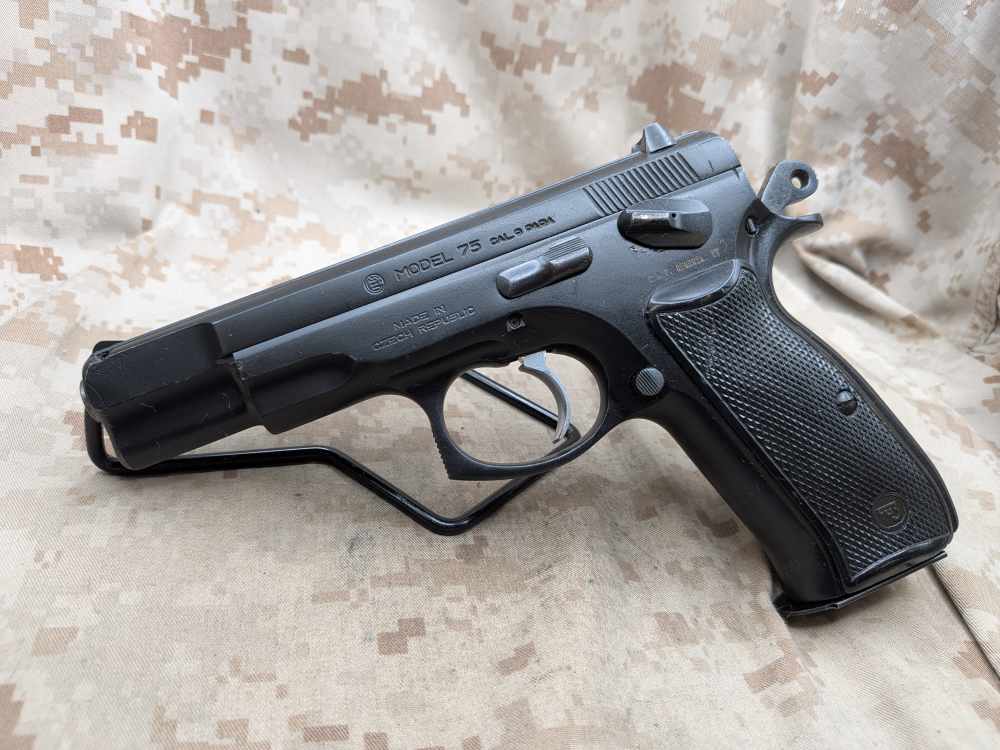 CZ75 9mm Czech USED CZ-75 Steel Frame-img-0