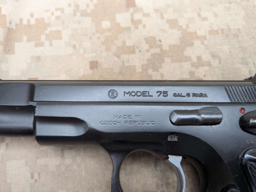 CZ75 9mm Czech USED CZ-75 Steel Frame-img-3