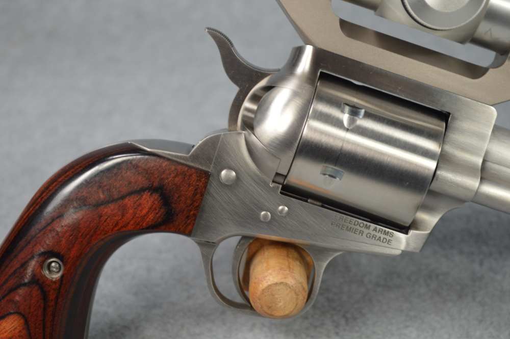 Freedom Arms Model 97 Premier Grade .357 Mag 7 1/2" Leupold M8 4x -img-9