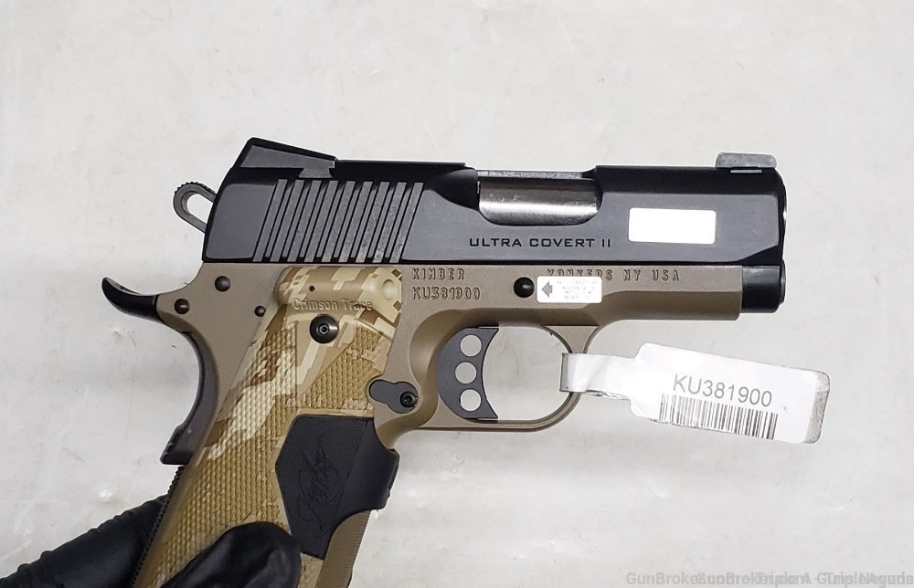 Kimber Ultra Covert II 45acp 3in barrel crimson trace CA LEGAL 3200167CA-img-6
