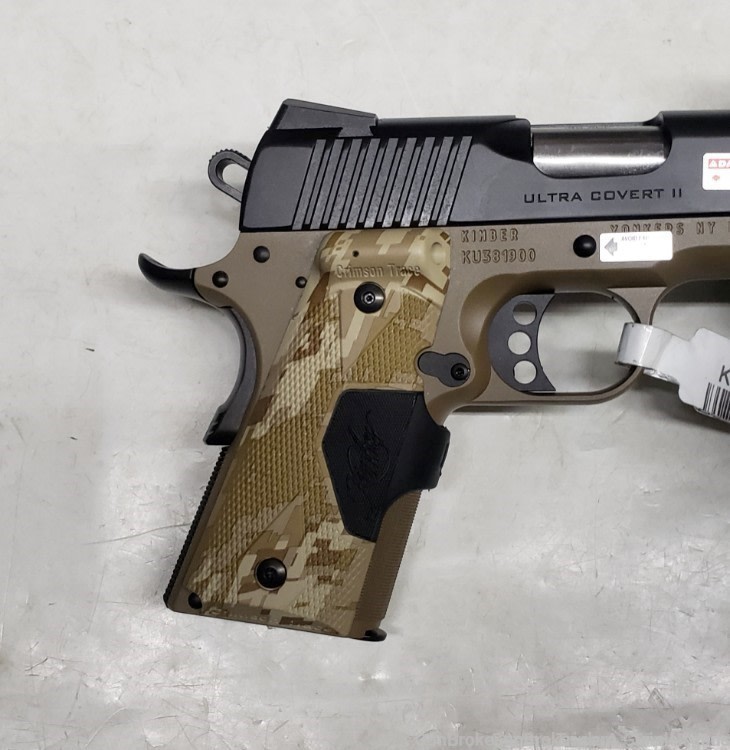 Kimber Ultra Covert II 45acp 3in barrel crimson trace CA LEGAL 3200167CA-img-9