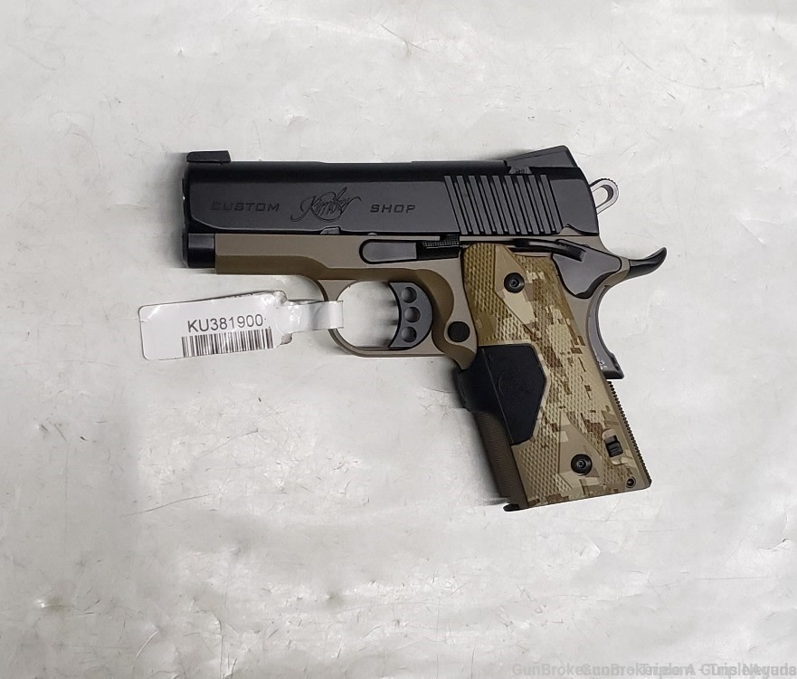 Kimber Ultra Covert II 45acp 3in barrel crimson trace CA LEGAL 3200167CA-img-0