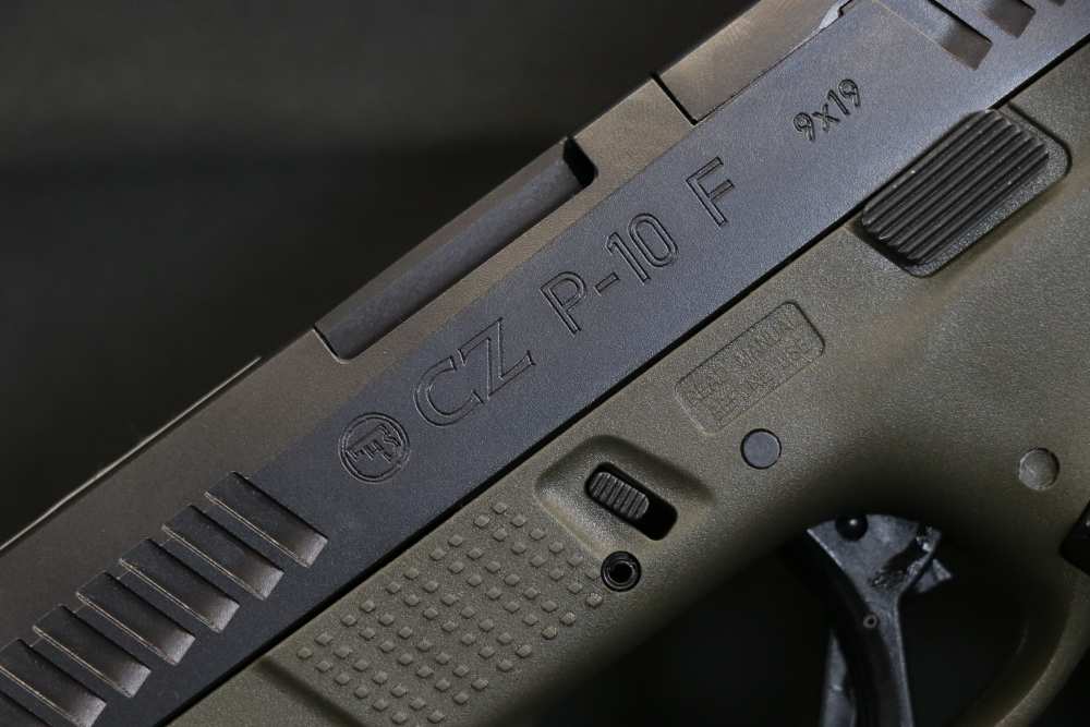 CZ P-10 F 9mm 4.5" OD Green 18+1 - (3) 18RD Mags, RMR Plate, Case - NEW-img-17
