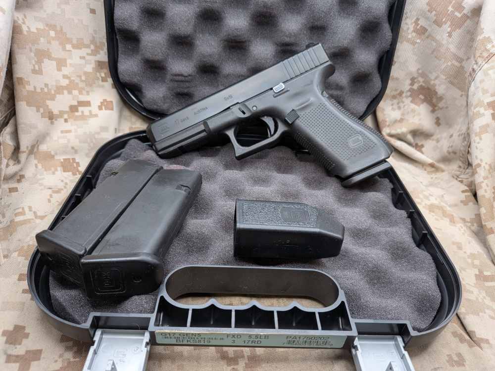Glock 17 Gen 5 9MM USED Police Trade In G17 Gen5-img-0