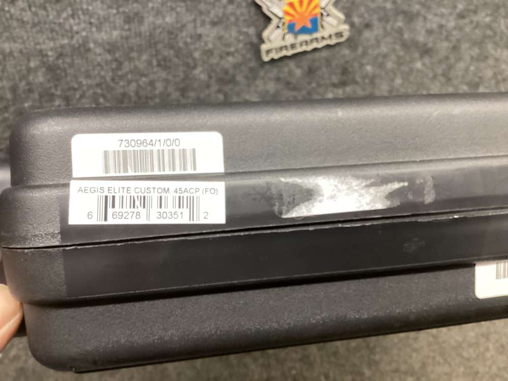 Kimber Aegis Elite custom 45acp 5" barrel  Two tone Box 2-8RND Mags-img-22