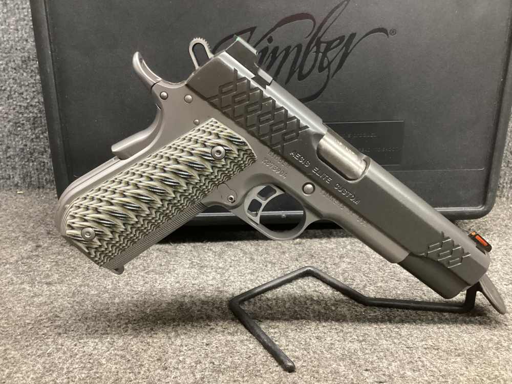 Kimber Aegis Elite custom 45acp 5" barrel  Two tone Box 2-8RND Mags-img-1