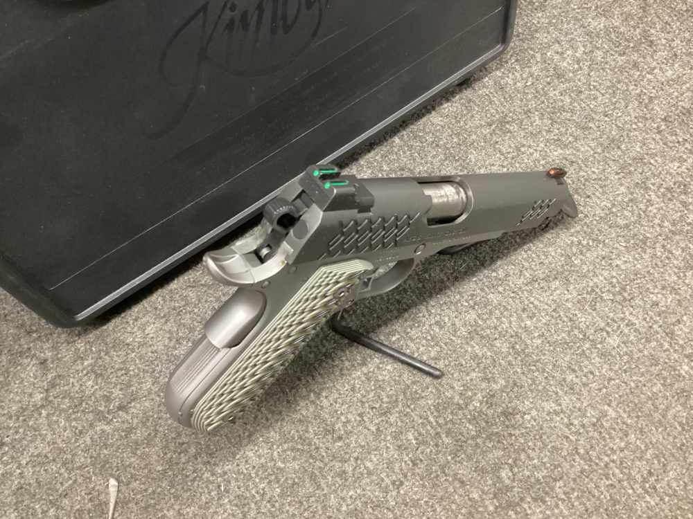Kimber Aegis Elite custom 45acp 5" barrel  Two tone Box 2-8RND Mags-img-2
