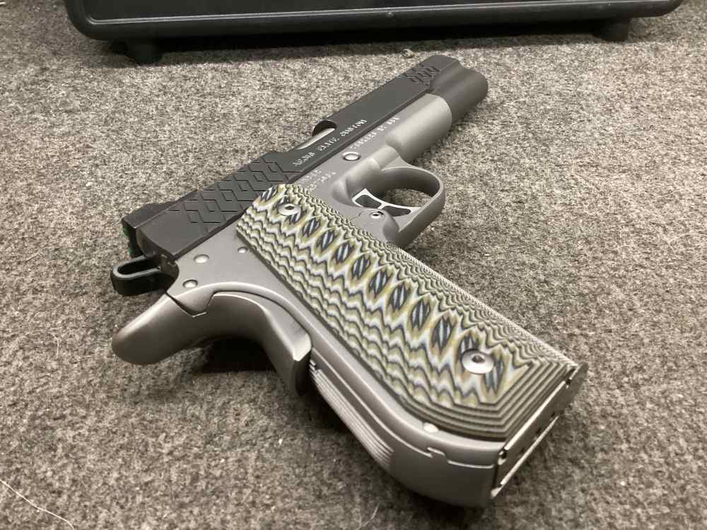 Kimber Aegis Elite custom 45acp 5" barrel  Two tone Box 2-8RND Mags-img-14