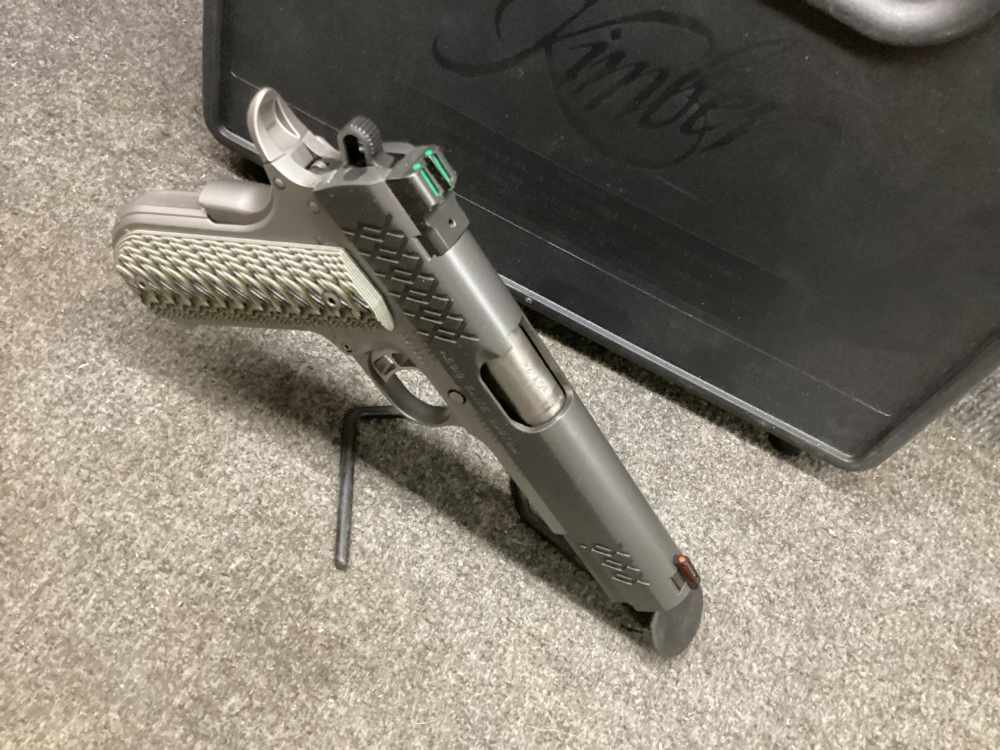 Kimber Aegis Elite custom 45acp 5" barrel  Two tone Box 2-8RND Mags-img-3