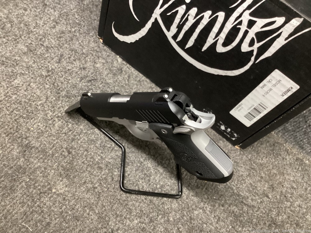 Kimber Micro 9 Semi Auto Pistol 9MM Box 2-6RND Mag LNIB-img-6
