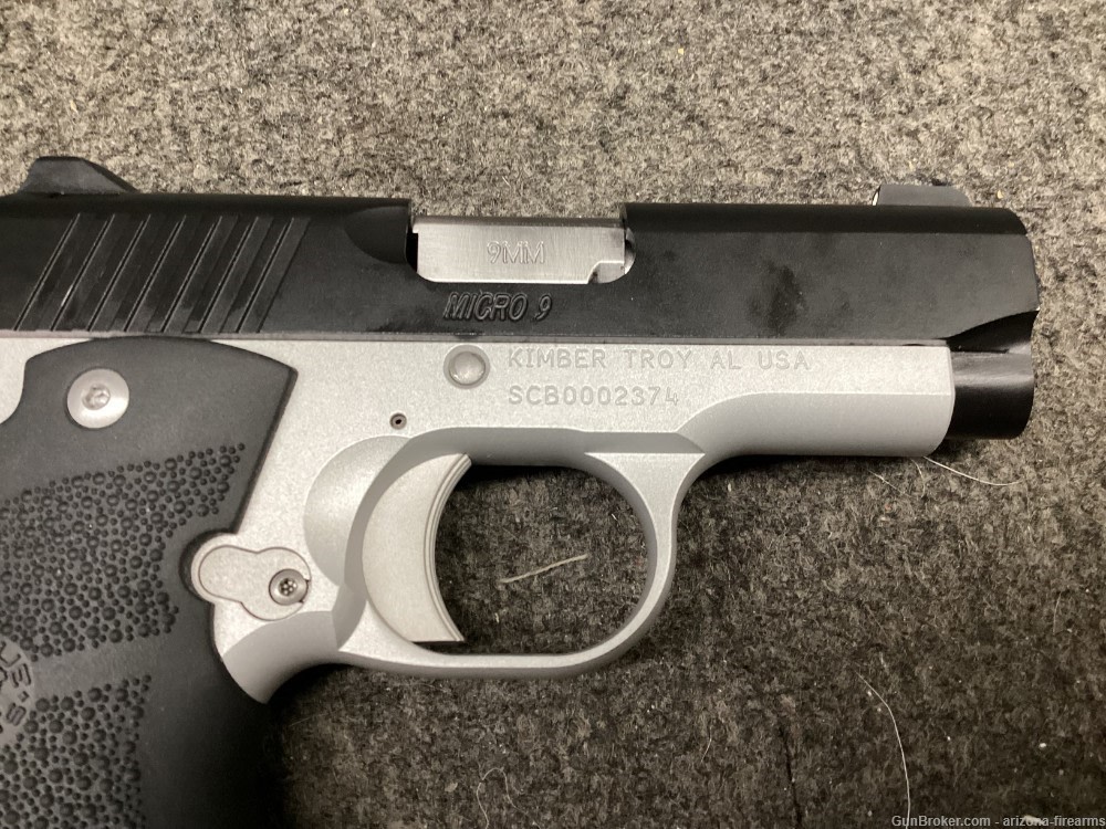 Kimber Micro 9 Semi Auto Pistol 9MM Box 2-6RND Mag LNIB-img-22