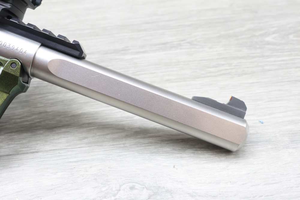 Ruger Mark IV Competition .22 LR - 6.875" Stainless, Vortex Defender XL-img-10