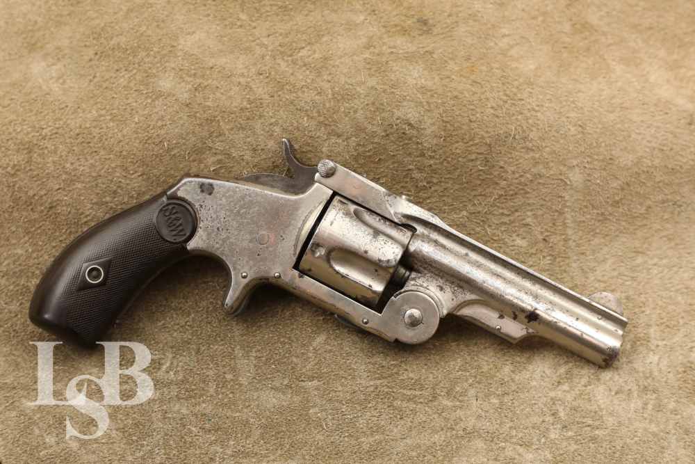 S&W No. 2 1st Model "Baby Russian" .38 S&W Revolver Antique-img-0