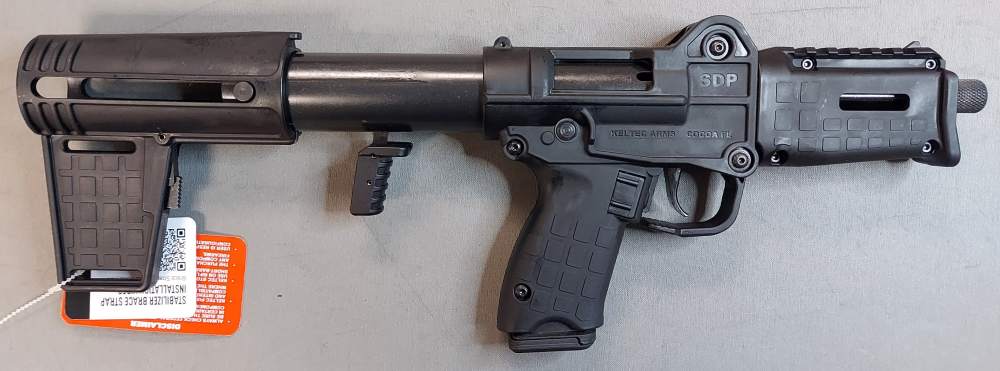 Kel-Tec SUB-SDP Folding Semi-Auto Pistol 9mm 6" Barrel 17 Rounds SDP9BLK-img-1
