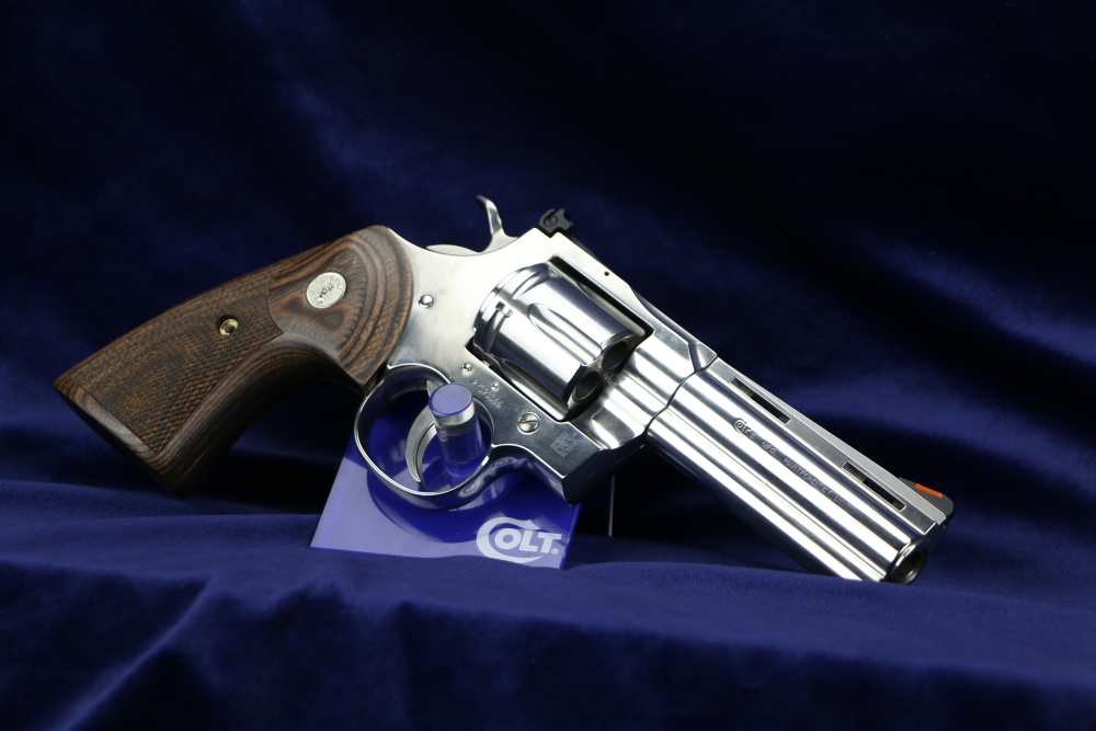 Colt Python Revolver PYTHON-SP4WTS, 357 Mag, 4.25", Stainless, 6 Rd, NIB-img-8
