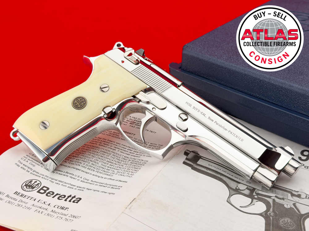 CUSTOM HIGH-POLISH Beretta 92FS 9mm 5" Mirror Stainless-img-8
