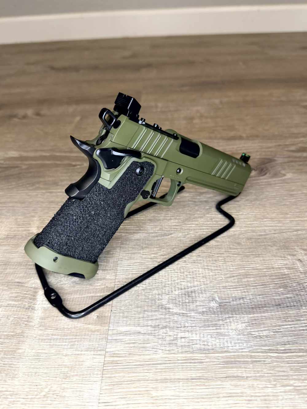 Custom Tisas 1911 Duty 9 DS V8 PORTED CERAKOTE STIPPLE-img-6