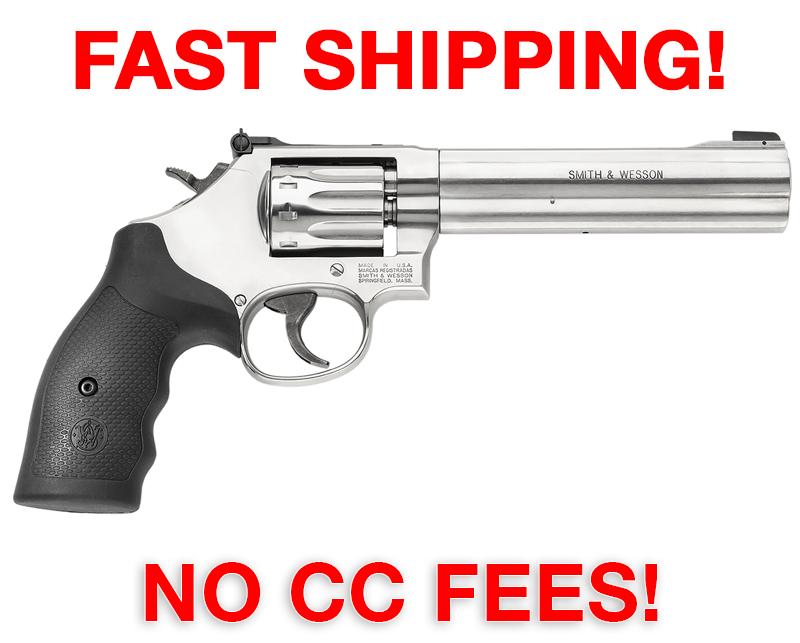 S&W 617 K22 Masterpiece 22LR 6" 10rd Satin Revolver 160578-img-0