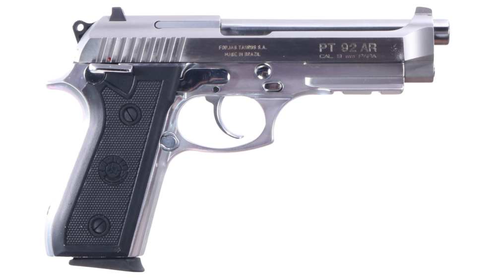 Taurus PT 92 AR 9mm Luger Semi-Auto Pistol 5" 10rd Stainless/Satin-img-6