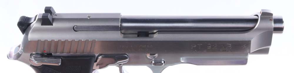 Taurus PT 92 AR 9mm Luger Semi-Auto Pistol 5" 10rd Stainless/Satin-img-9